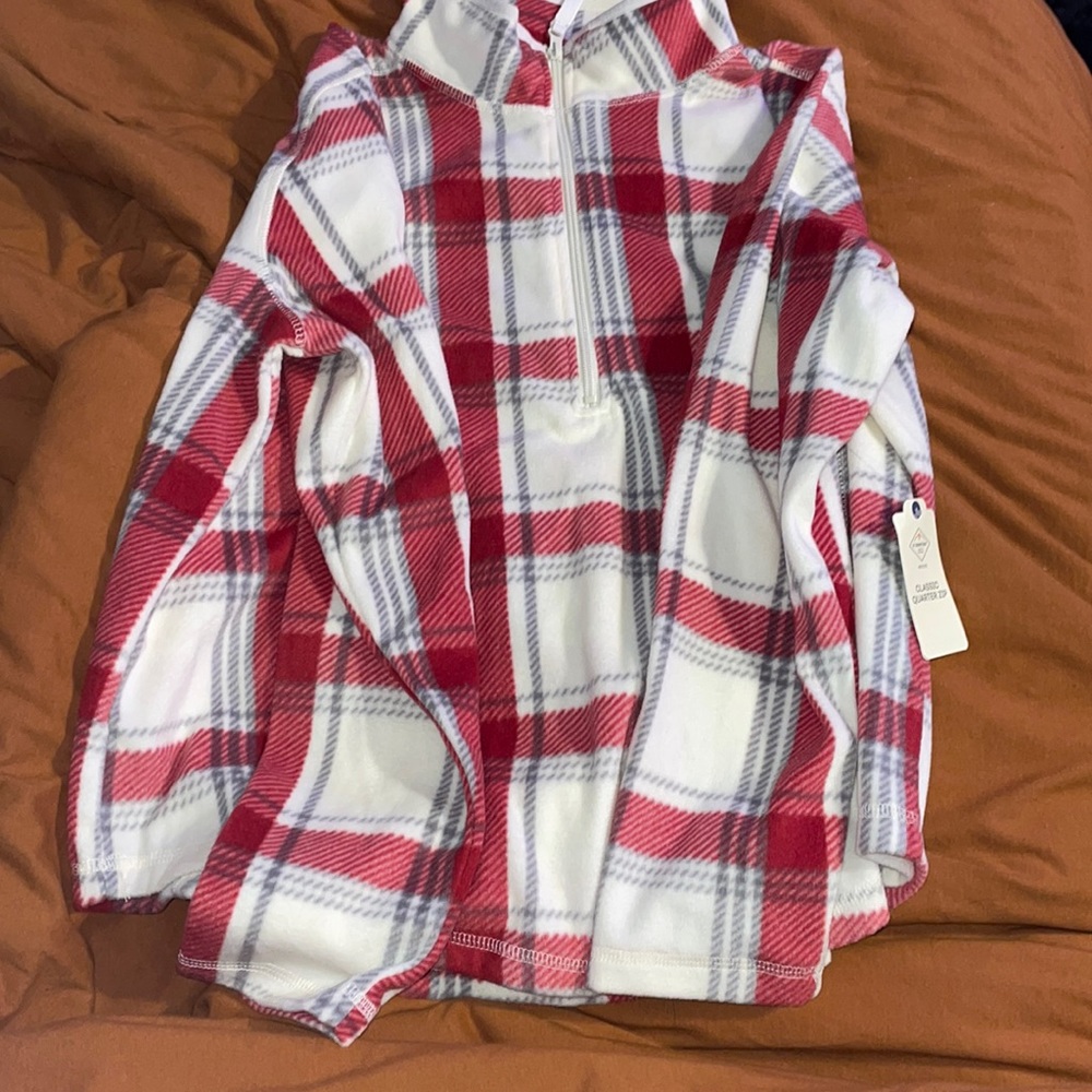 st johns bay petite classic quarter zip